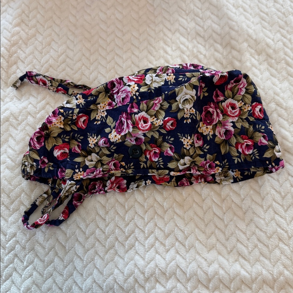 Floral Print Women's scrub cap